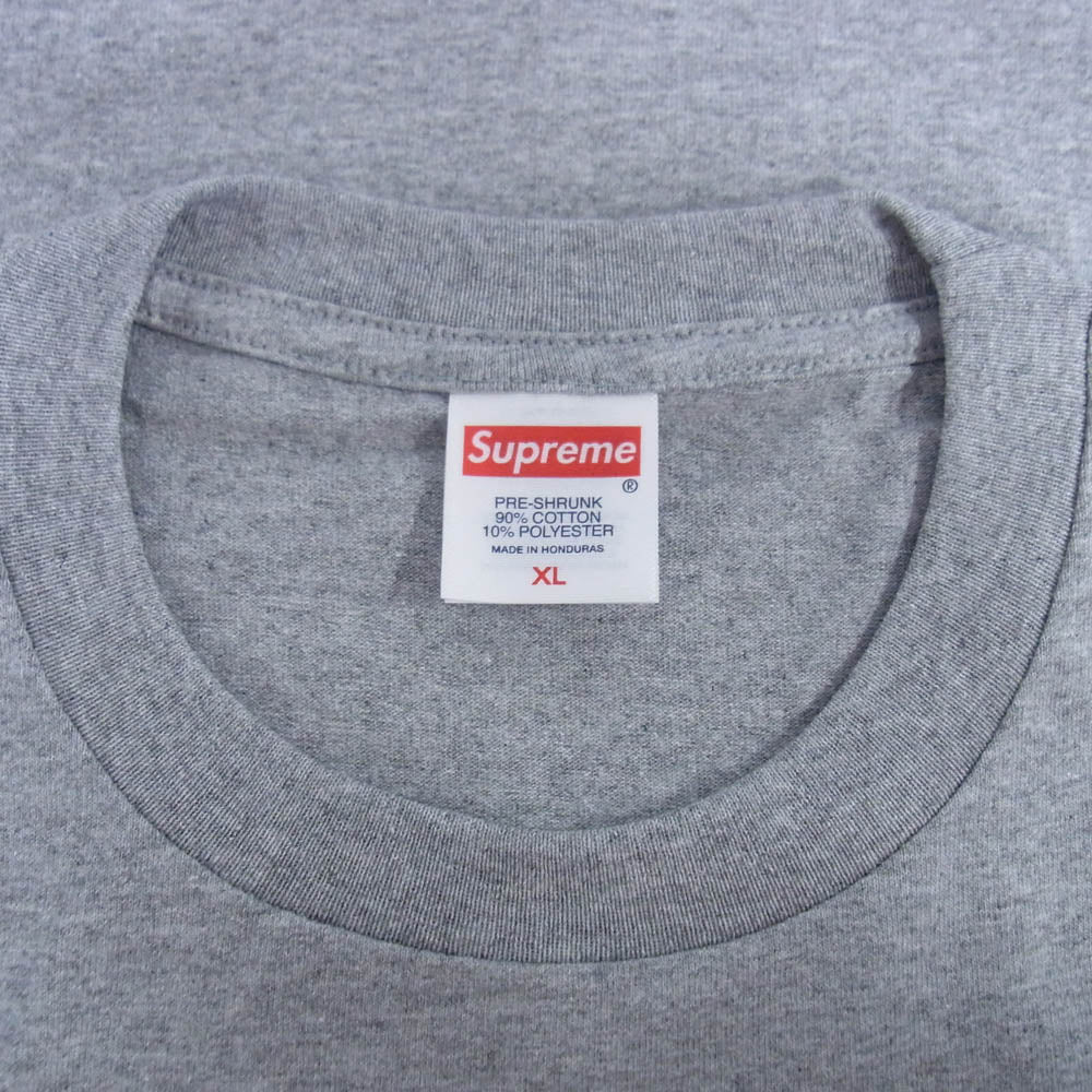 Supreme シュプリーム 25SS Hardcore Tee ハードコア Tシャツ 半袖カットソー グレー系 XL【新古品】【未使用】【中古】