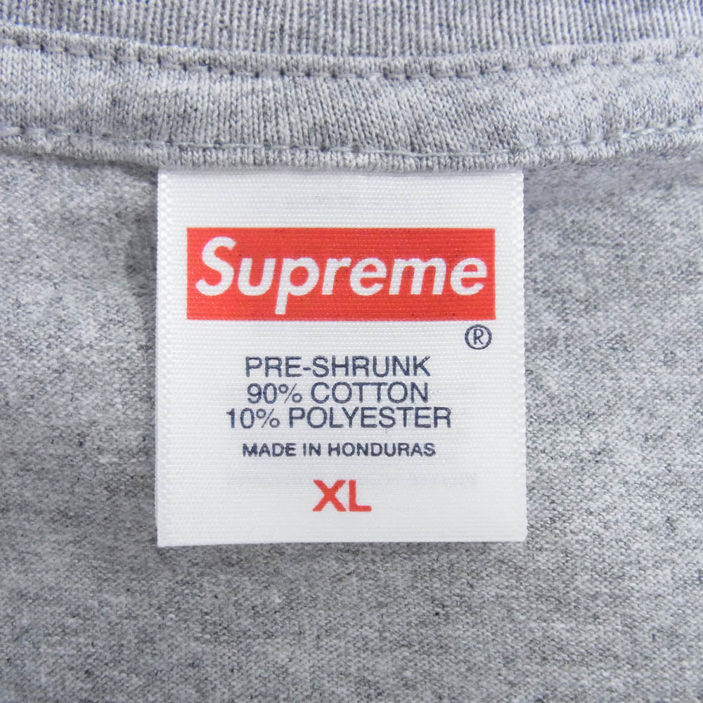 Supreme シュプリーム 25SS Hardcore Tee ハードコア Tシャツ 半袖カットソー グレー系 XL【新古品】【未使用】【中古】