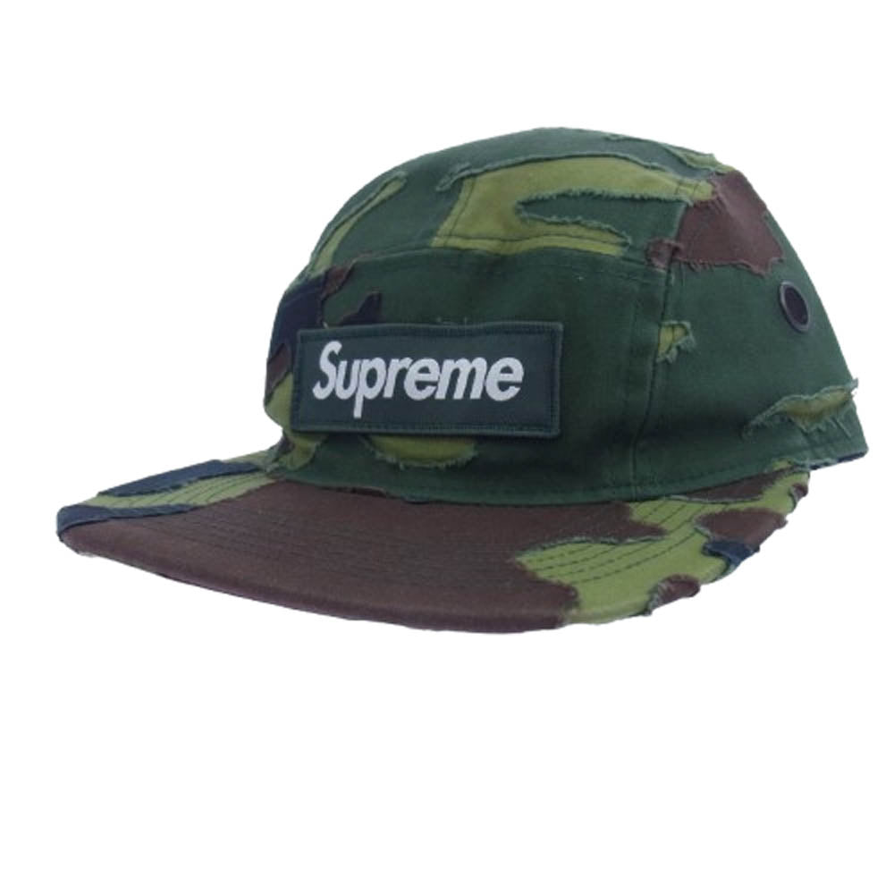 Supreme シュプリーム 25SS LAYERED CAMO CAMP CAP レイヤード カモ キャンプ キャップ グリーン系【新古品】【未使用】【中古】