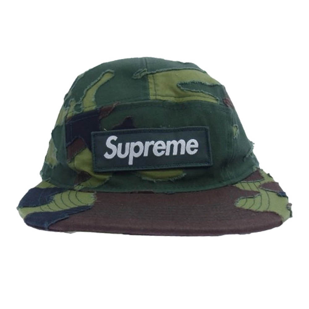 Supreme シュプリーム 25SS LAYERED CAMO CAMP CAP レイヤード カモ キャンプ キャップ グリーン系【新古品】【未使用】【中古】