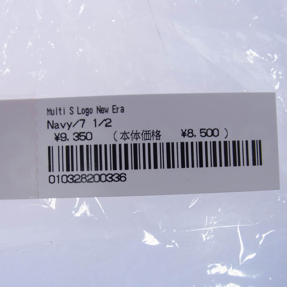 Supreme シュプリーム 25SS × New Era multi S Logo ニューエラ マルチ エス ロゴ キャップ ダークネイビー系【新古品】【未使用】【中古】