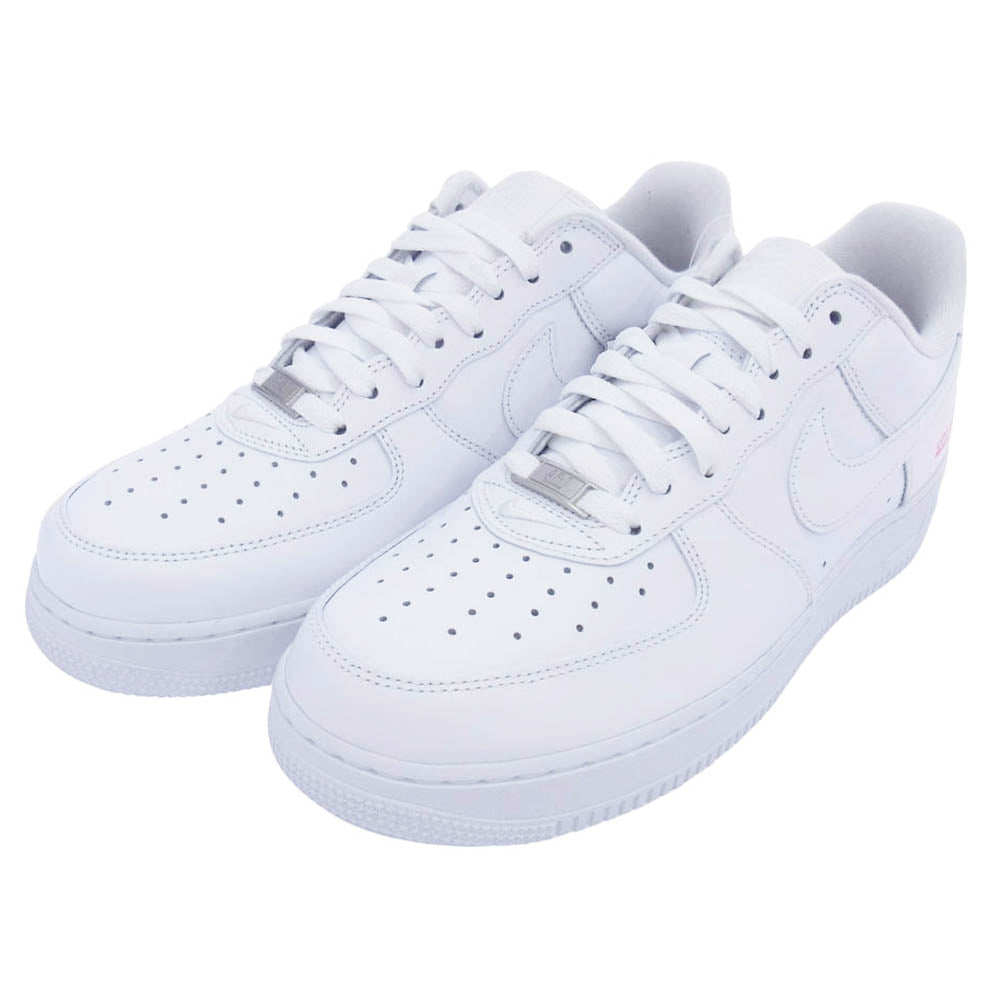 Supreme シュプリーム CU9225-100 × Nike ナイキ Air Force 1 Low White エアフォース1 ローカットスニーカー ホワイト系 28cm【新古品】【未使用】【中古】