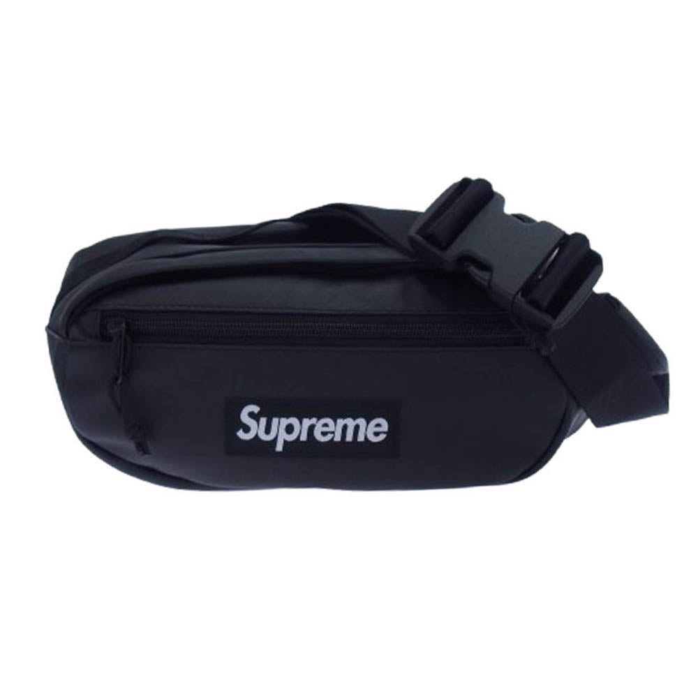 Supreme シュプリーム 23AW Leather Waist Bag レザー ウェスト バッグ ブラック系【新古品】【未使用】【中古】