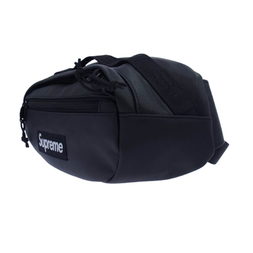 Supreme シュプリーム 23AW Leather Waist Bag レザー ウェスト バッグ ブラック系【新古品】【未使用】【中古】