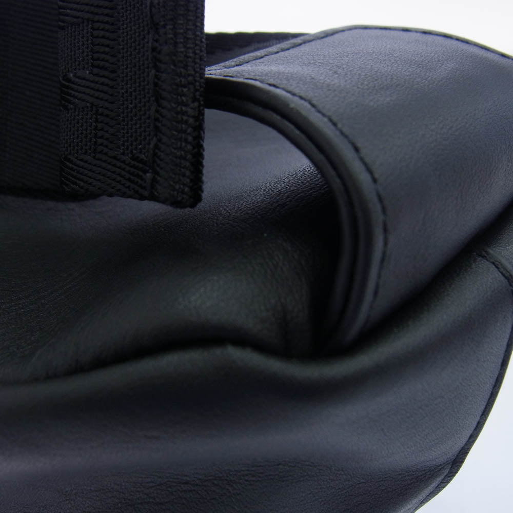 Supreme シュプリーム 23AW Leather Waist Bag レザー ウェスト バッグ ブラック系【新古品】【未使用】【中古】