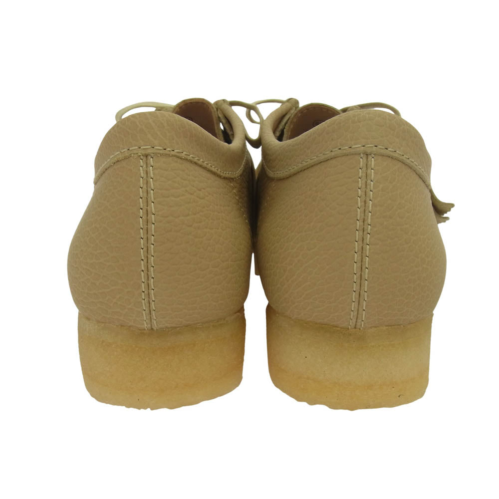 Supreme シュプリーム 25SS 11826 × Clarks クラークス Reflective Wallabee リフレクティブ ワラビー レザーシューズ クレープソール ブラウン系 9.5【新古品】【未使用】【中古】