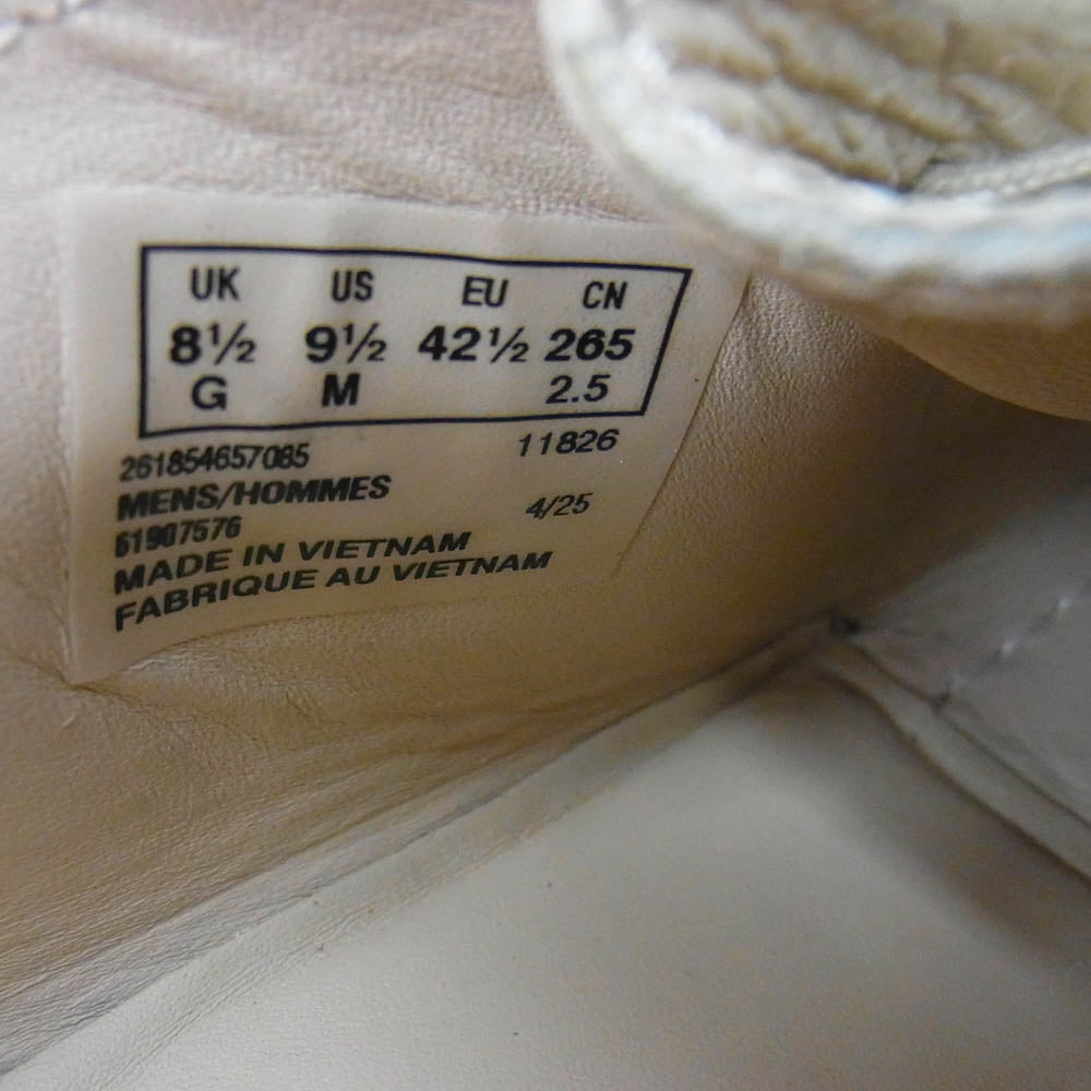 Supreme シュプリーム 25SS 11826 × Clarks クラークス Reflective Wallabee リフレクティブ ワラビー レザーシューズ クレープソール ブラウン系 9.5【新古品】【未使用】【中古】