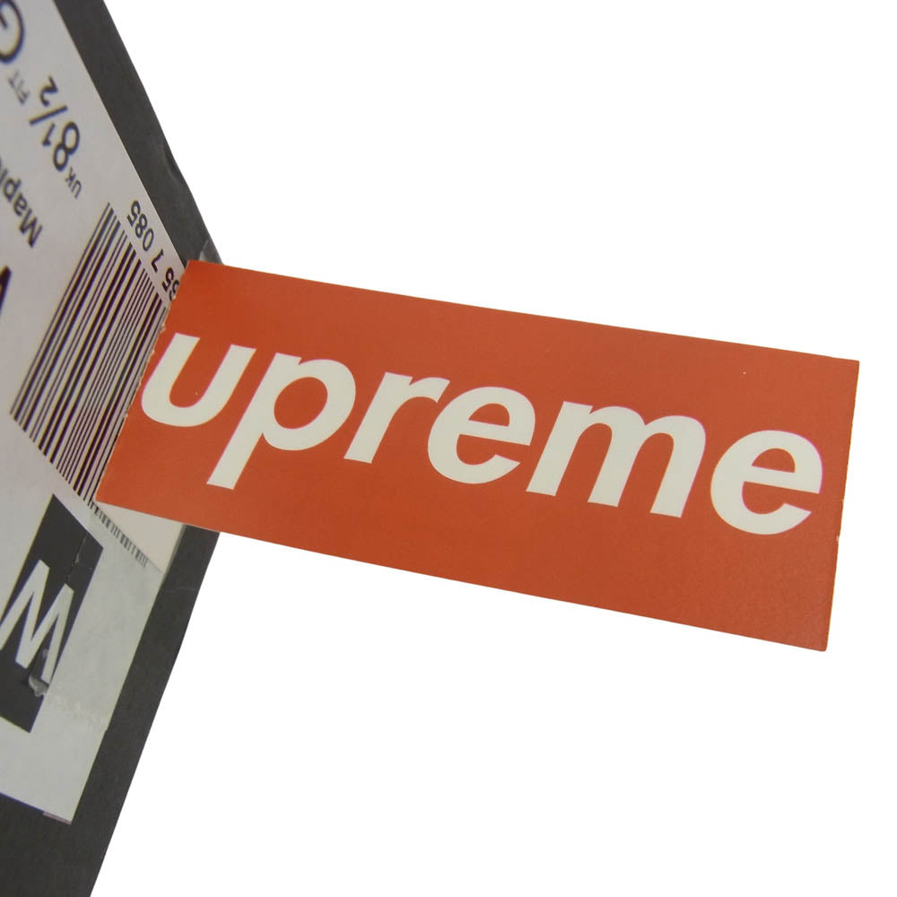 Supreme シュプリーム 25SS 11826 × Clarks クラークス Reflective Wallabee リフレクティブ ワラビー レザーシューズ クレープソール ブラウン系 9.5【新古品】【未使用】【中古】