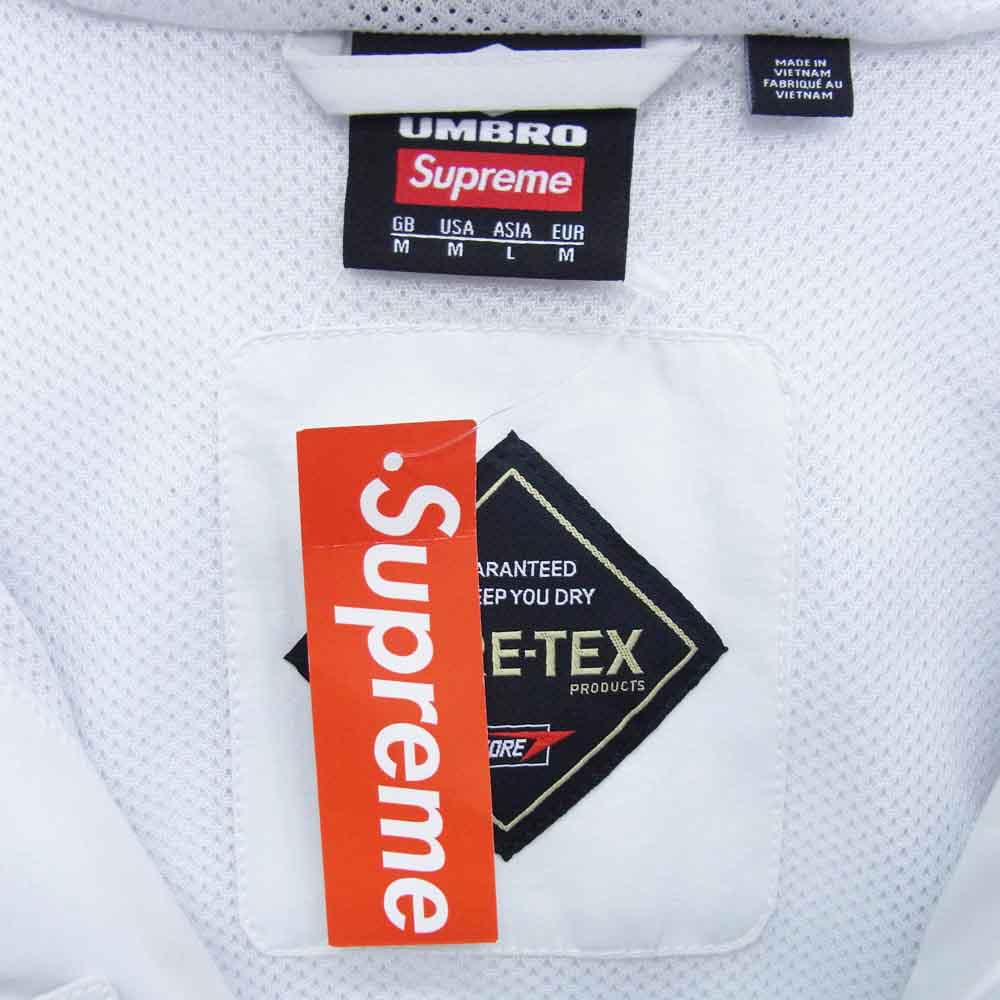 Supreme シュプリーム 25SS × UMBRO アンブロ GORE-TEX Hooded Jacket ゴアテックス フーデッド ジャケット ブルゾン グレー系 M【極上美品】【中古】