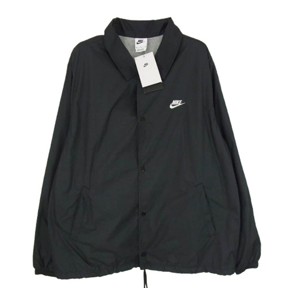 NIKE ナイキ FN3317-010 AS M NK CLUB COACHES JKT ロゴプリント コーチジャケット ブラック系 M【極上美品】【中古】