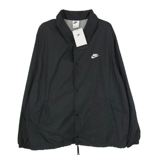 NIKE ナイキ FN3317-010 AS M NK CLUB COACHES JKT ロゴプリント コーチジャケット ブラック系 M【極上美品】【中古】
