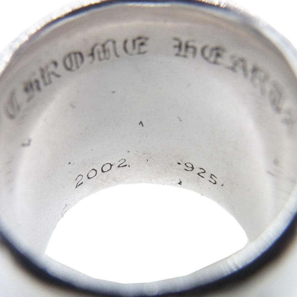 CHROME HEARTS クロムハーツ（原本無） CLASSIC OVAL クラシック オーバルクロス リング シルバー系 21.5号【中古】