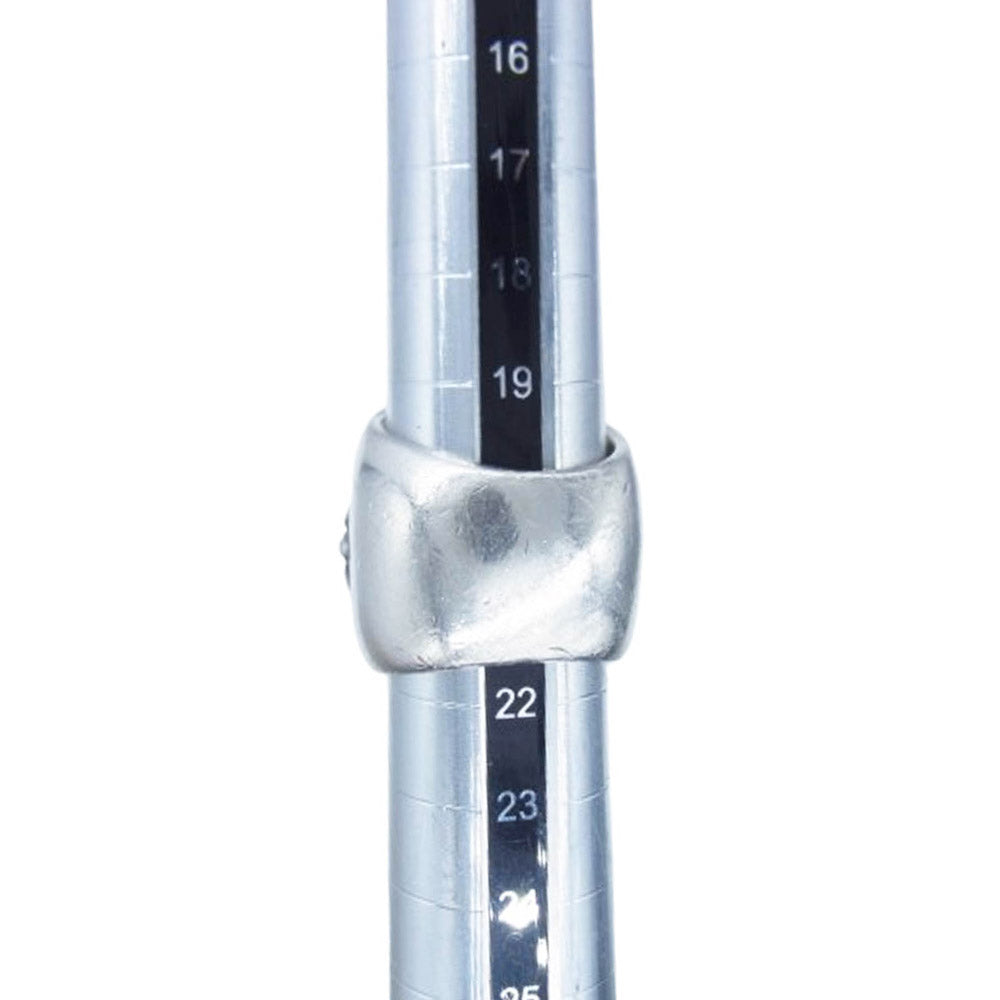 CHROME HEARTS クロムハーツ（原本無） CLASSIC OVAL クラシック オーバルクロス リング シルバー系 21.5号【中古】