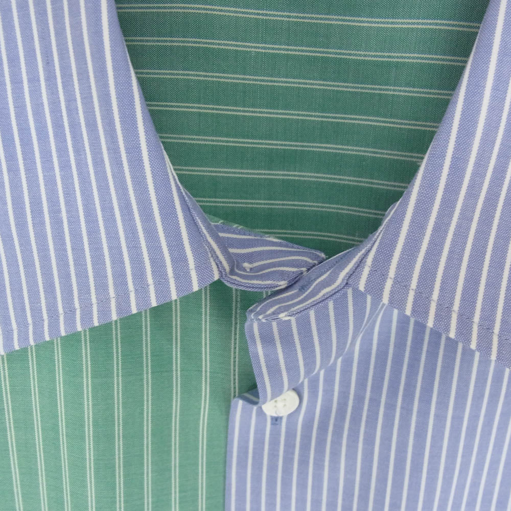AURALEE オーラリー 25SS A25SS04WW SUPER FINE WOOL MULTI STRIPE SHIRT マルチ ストライプ ウール 長袖シャツ マルチカラー系 1【極上美品】【中古】