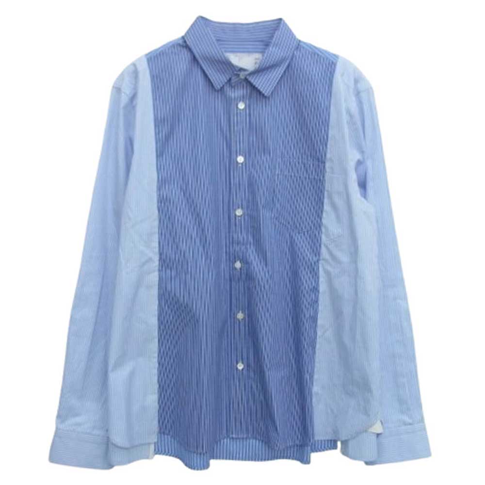 Sacai サカイ 25SS 25-03621M Cotton Poplin Shirt コットン ポプリン