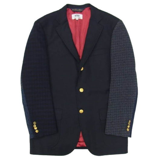 JUNYA WATANABE COMME des GARCONS MAN ジュンヤワタナベコムデギャルソンマン 19AW WD-J908 × BROOKS BROTHERS ブルックスブラザーズ ブレザーカスタマイズ マディソンフィット テーラードジャケット ネイビー系 M【美品】【中古】