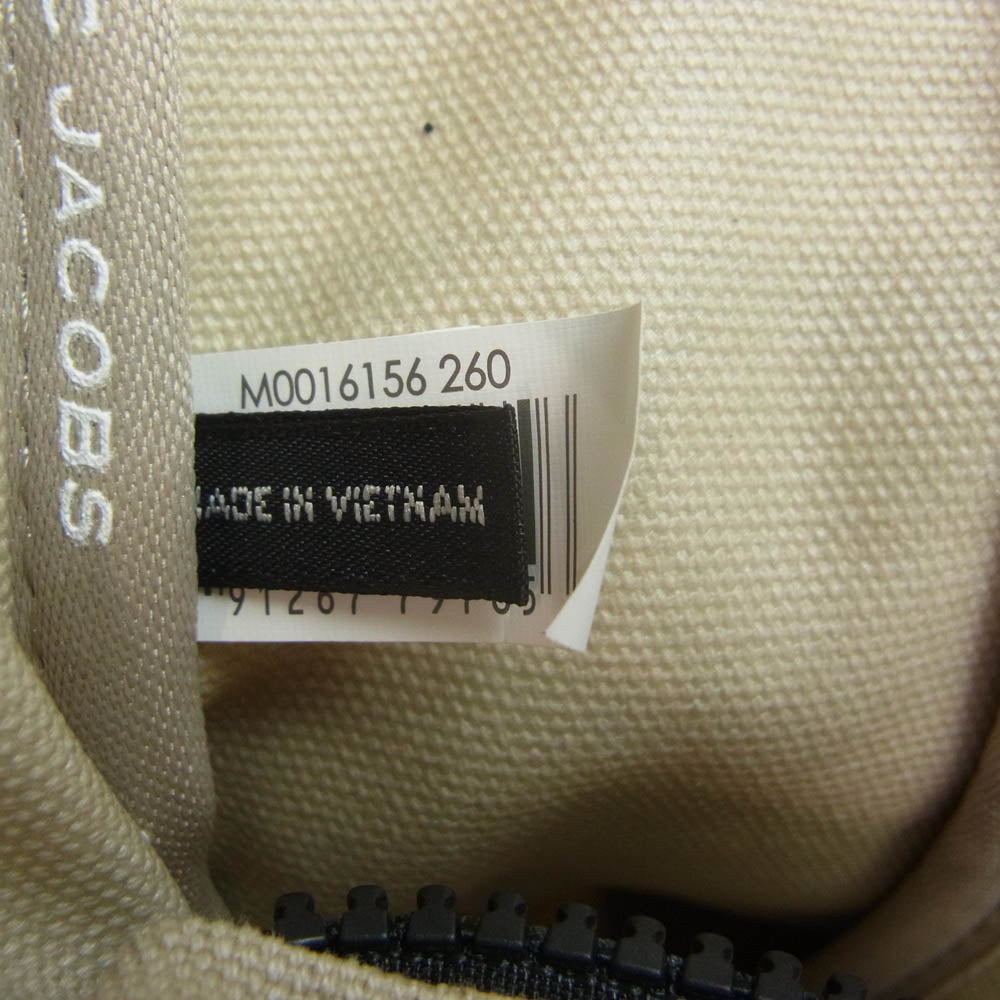 MARC BY MARC JACOBS マークバイマークジェイコブス THE TOTE BAG ロゴ キャンバス トートバッグ ベージュ系【極上美品】【中古】