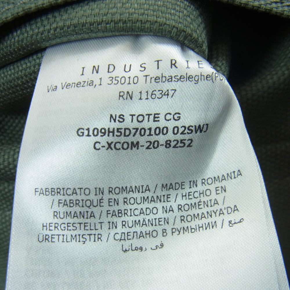 MONCLER モンクレール × CRAIG GREEN クレイググリーン NS TOTE CG トートバッグ グリーン系【美品】【中古】