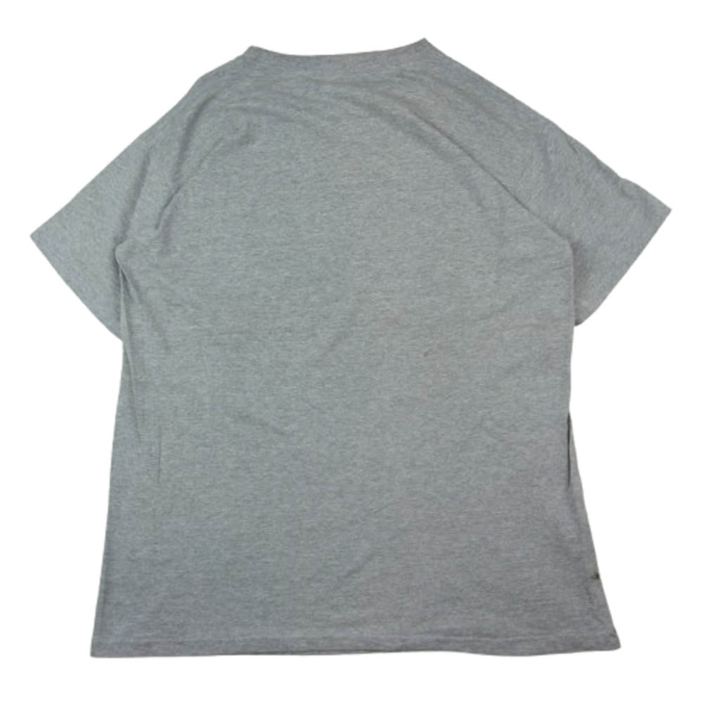 STUSSY ステューシー 90s 紺タグ USA製 old stussy INTERNATIONAL プリント Tシャツ グレー系 L【中古】