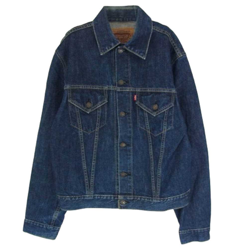 Levi's リーバイス 71557 3rdモデル 復刻 BIGE デニム ジャケット インディゴブルー系 40【中古】