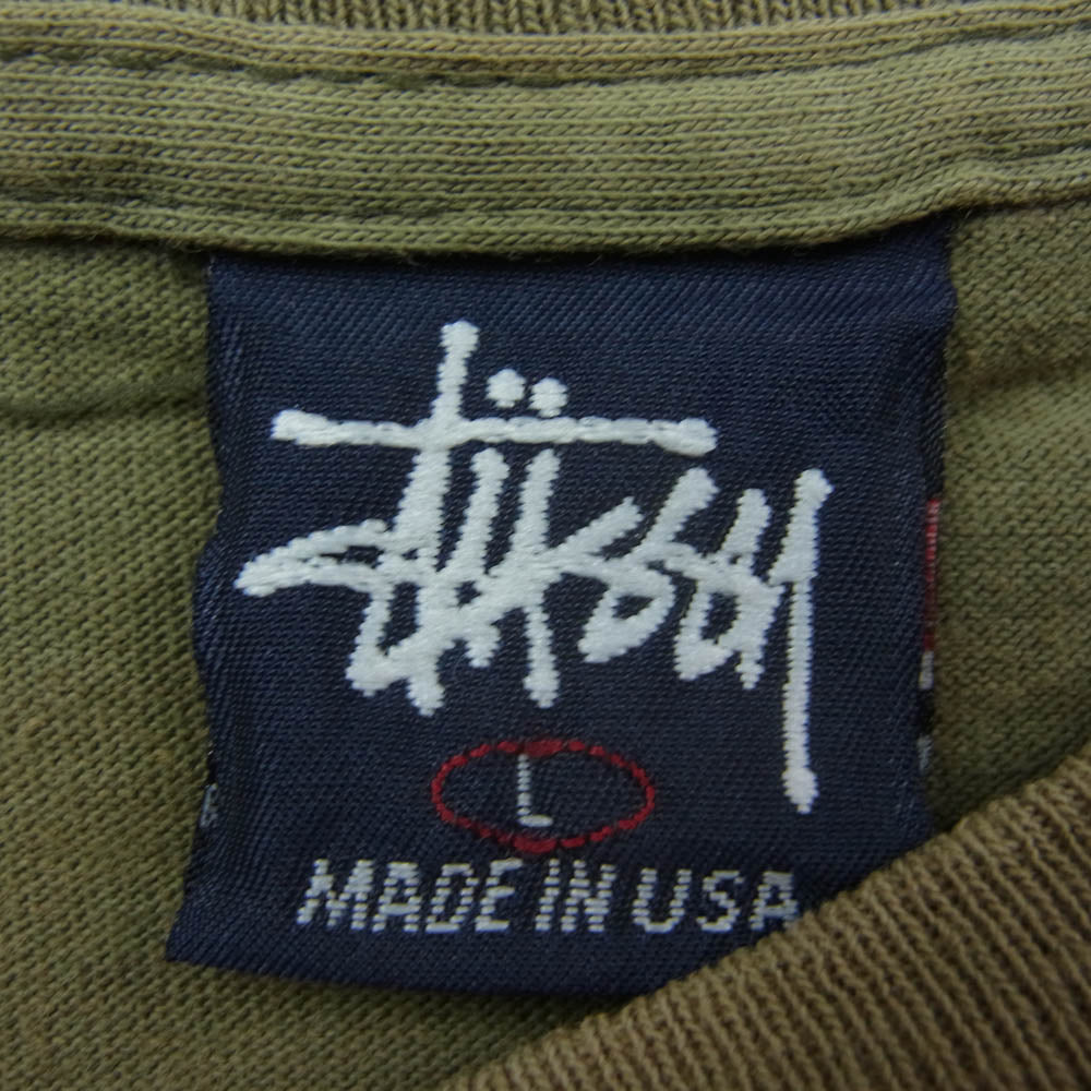 STUSSY ステューシー 90s 紺タグ USA製 old stussy シャドーマン