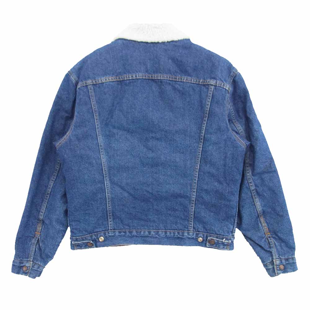 Levi's リーバイス 90s USA フェイエットビル工場製 デニム ボア トラッカー ジャケット インディゴブルー系 40【中古】
