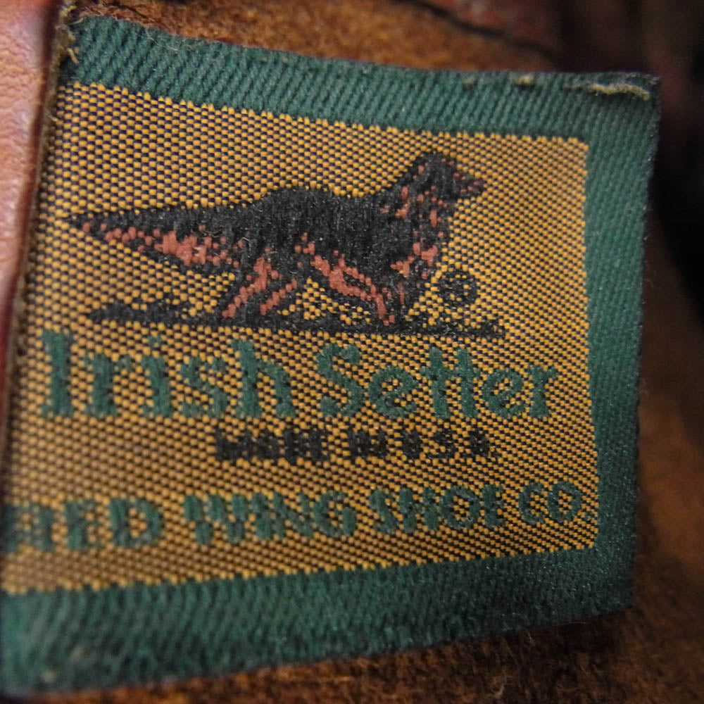 RED WING レッドウィング 866 緑犬タグ Pecos Boots ペコス ブーツ ブラウン系 US7.5E【中古】