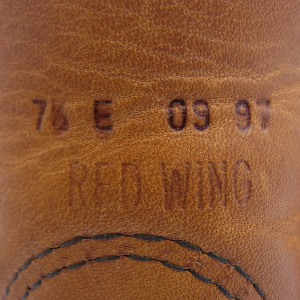 RED WING レッドウィング 866 緑犬タグ Pecos Boots ペコス ブーツ ブラウン系 US7.5E【中古】