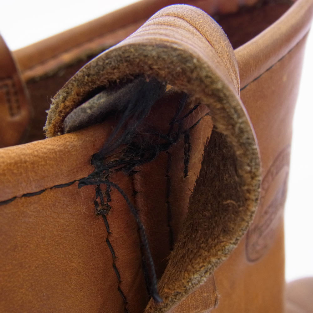 RED WING レッドウィング 866 緑犬タグ Pecos Boots ペコス ブーツ ブラウン系 US7.5E【中古】