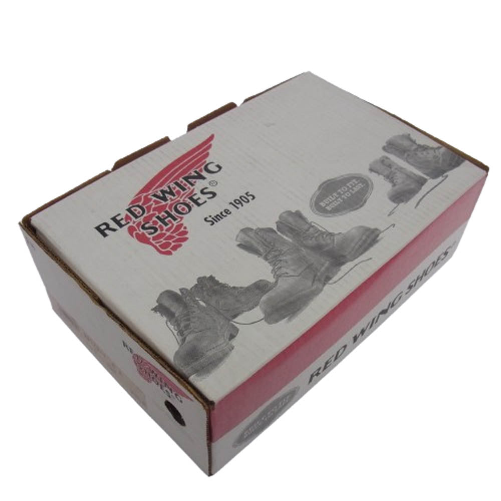 RED WING レッドウィング 8175 Classic Work 6inch Moc toe リソール モックトゥ ブーツ ブラウン系 US8E【中古】