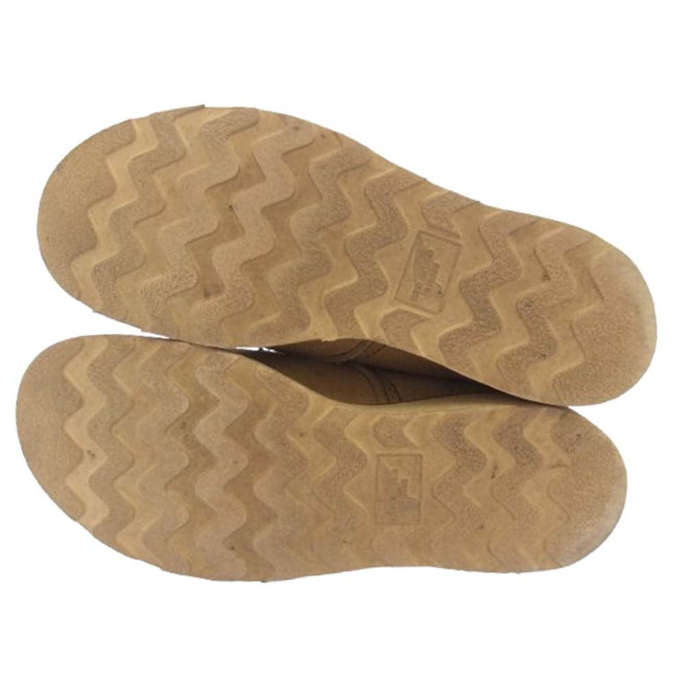 RED WING レッドウィング 8167 四角犬タグ LEGEND MODEL アイリッシュセッター プレーントゥ ブーツ ラフアウト ベージュ系 US7.5E【中古】