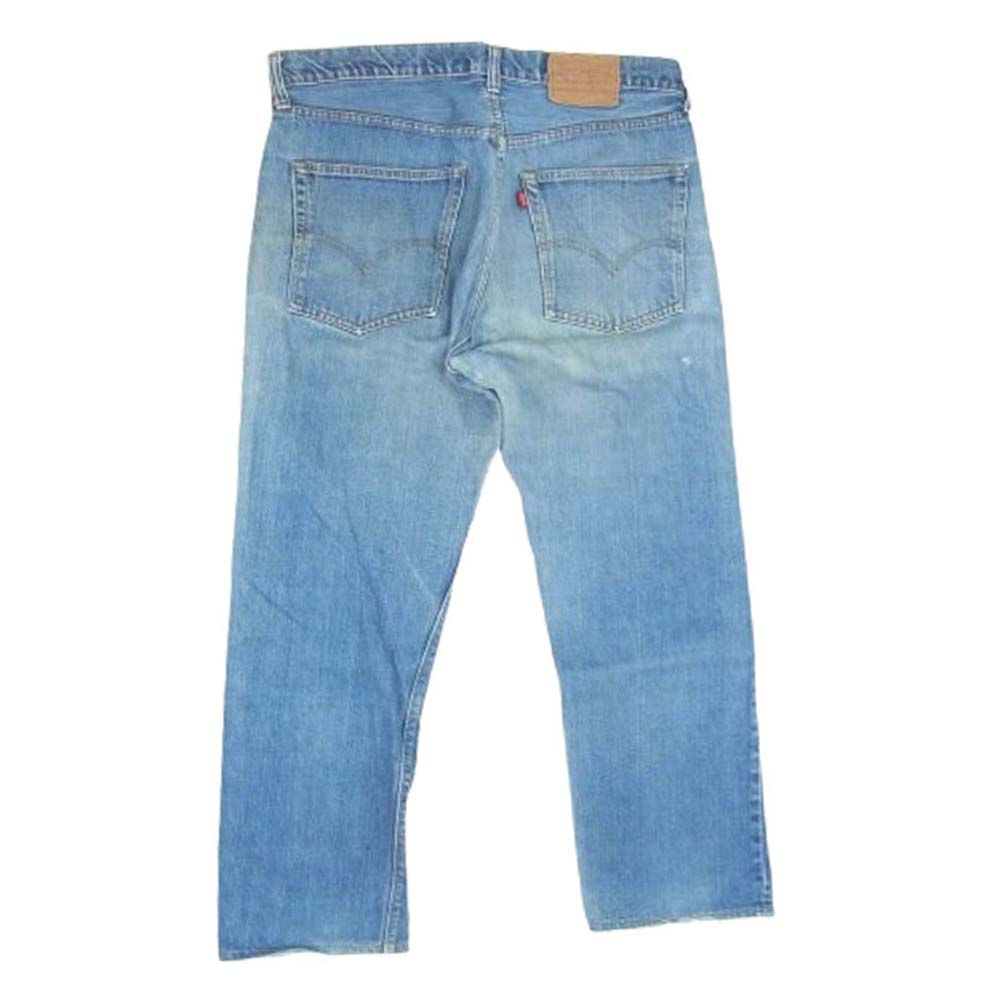 Levi's リーバイス 70s 505 66前期 smalle 刻印5 42TALON デニム パンツ ライトブルー系 W36 L30【中古】