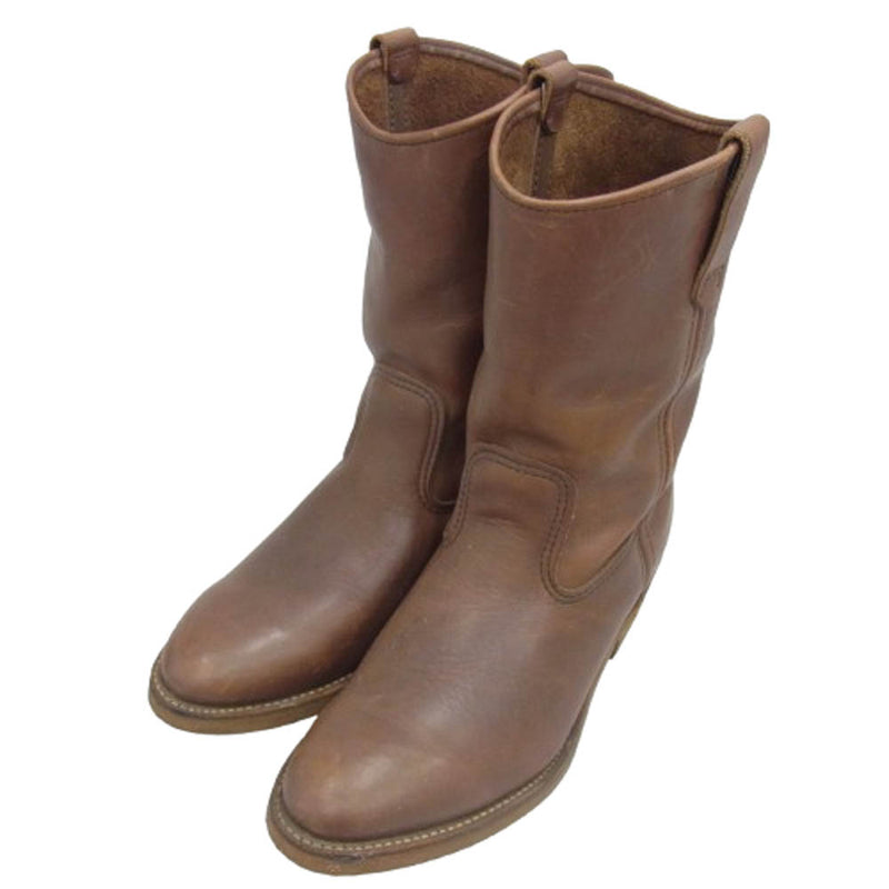 RED WING レッドウィング 1155 刺繍縦羽タグ ブラウン系 US8E【中古】
