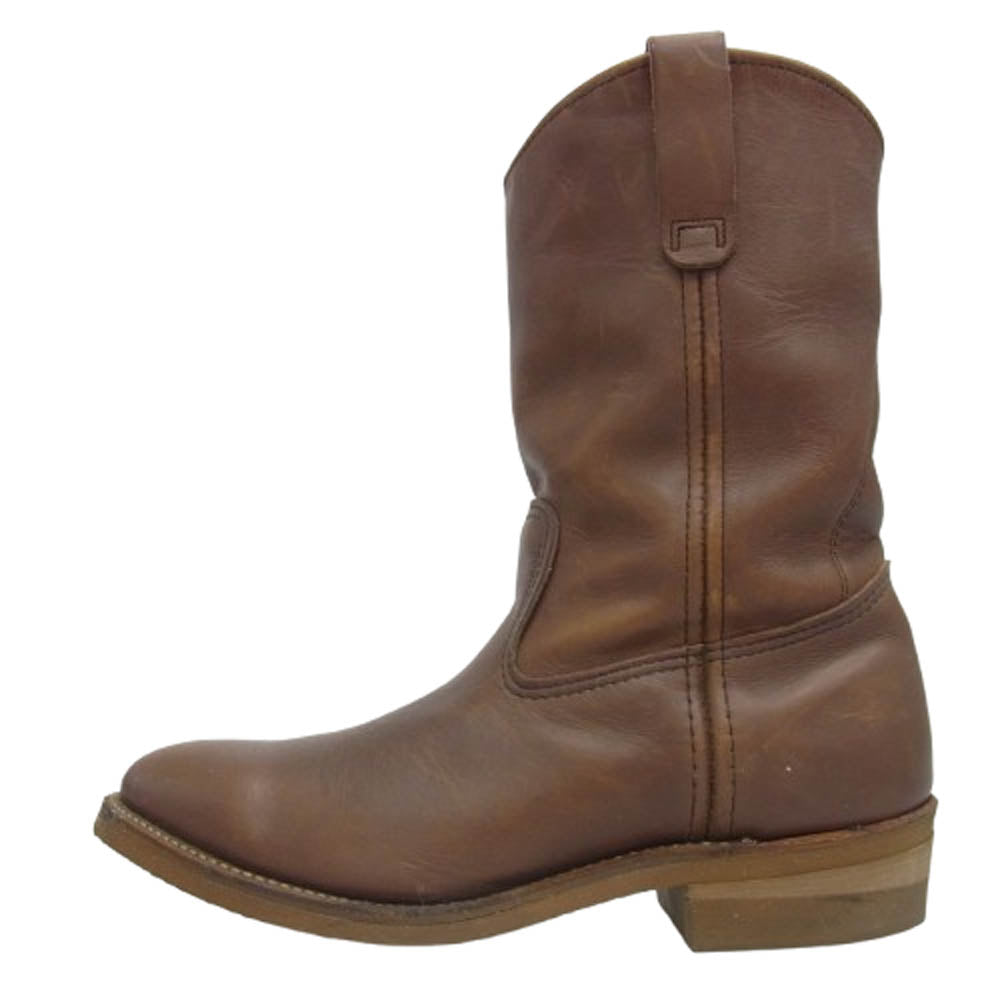RED WING レッドウィング 1155 刺繍縦羽タグ ブラウン系 US8E【中古】