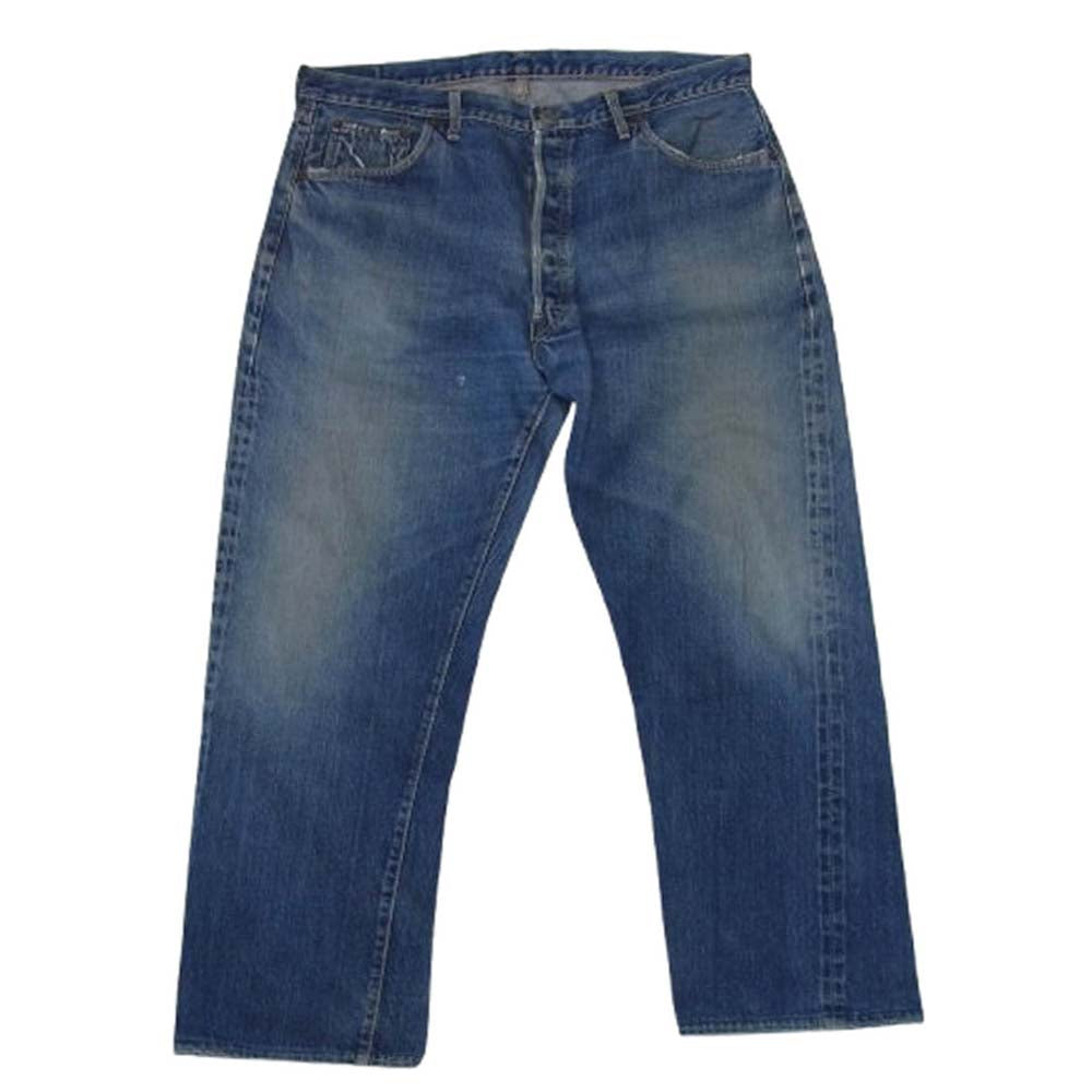 Levi's リーバイス ヴィンテージ オリジナル 60s 70s 501 BIGE ボタン裏刻印2 デニム パンツ インディゴブルー系【中古】