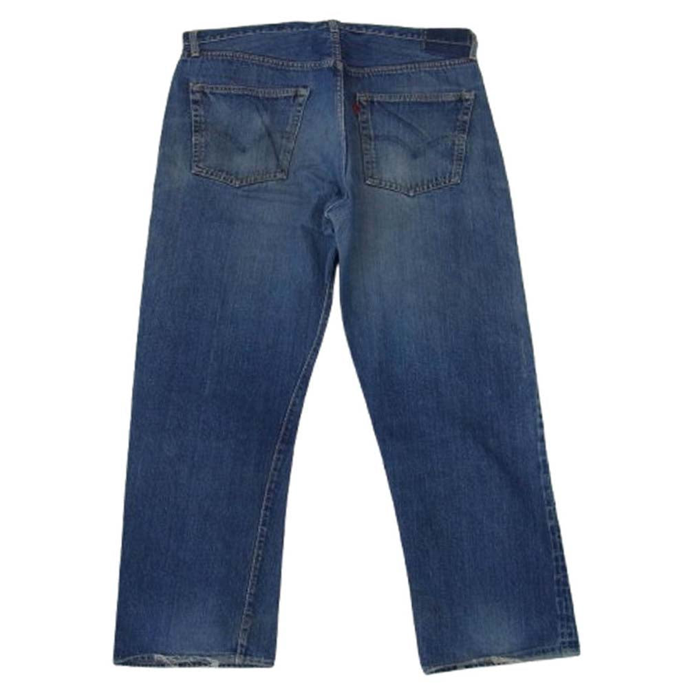 Levi's リーバイス ヴィンテージ オリジナル 60s 70s 501 BIGE ボタン裏刻印2 デニム パンツ インディゴブルー系【中古】