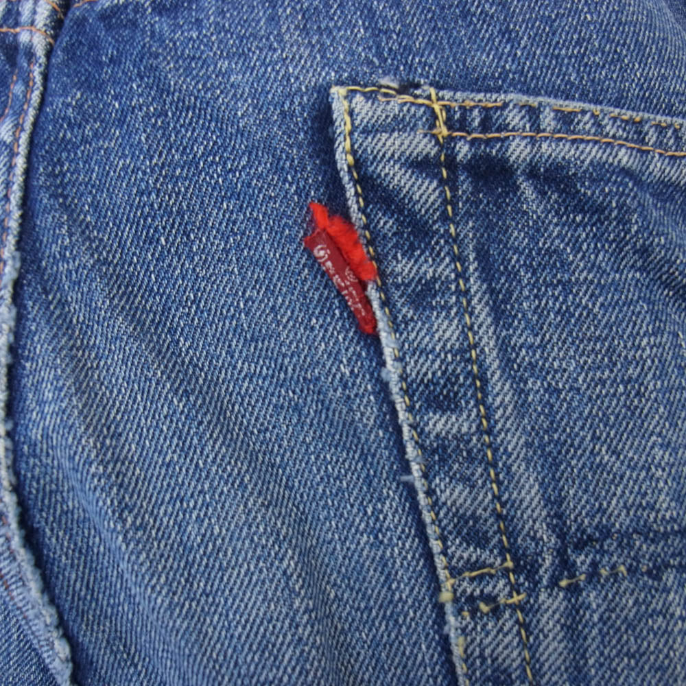 Levi's リーバイス ヴィンテージ オリジナル 60s 70s 501 BIGE ボタン裏刻印2 デニム パンツ インディゴブルー系【中古】