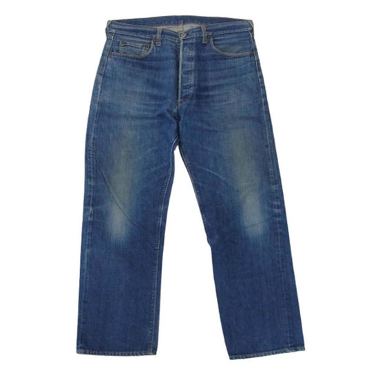 Levi's リーバイス ヴィンテージ オリジナル 60s 70s 501 BIGE ボタン裏刻印8 紙パッチ デニム パンツ インディゴブルー系 W36inch程度【中古】