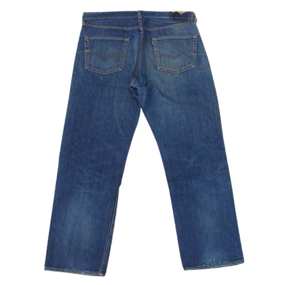 Levi's リーバイス ヴィンテージ オリジナル 60s 70s 501 BIGE ボタン裏刻印8 紙パッチ デニム パンツ インディゴブルー系 W36inch程度【中古】