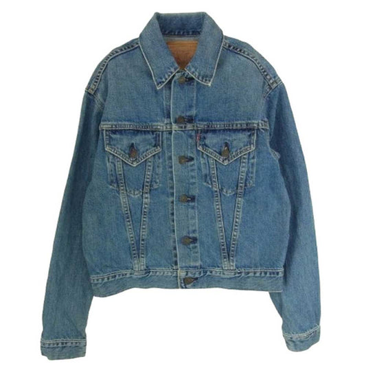 Levi's リーバイス 香港製 BIGE 71557-02 3rd 復刻 デニム ジャケット インディゴブルー系 38【中古】