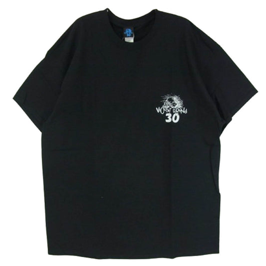 バイオレント グラインド バック プリント ロゴ 半袖 Tシャツ ブラック系 XL【極上美品】【中古】