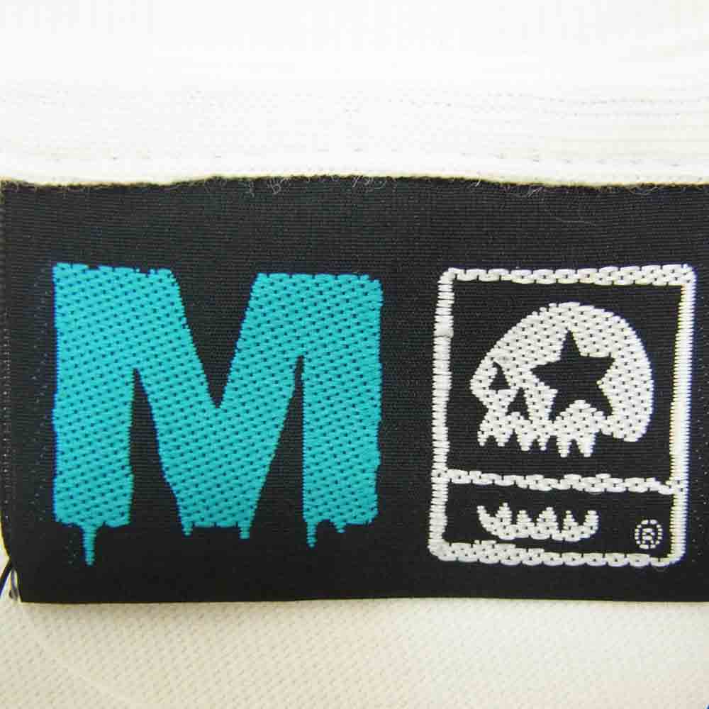 マジカル モッシュミ スフィッツ M627 MxMxM FLAG TEE フロント プリント ロゴ 半袖 Tシャツ ホワイト系 M【極上美品】【中古】