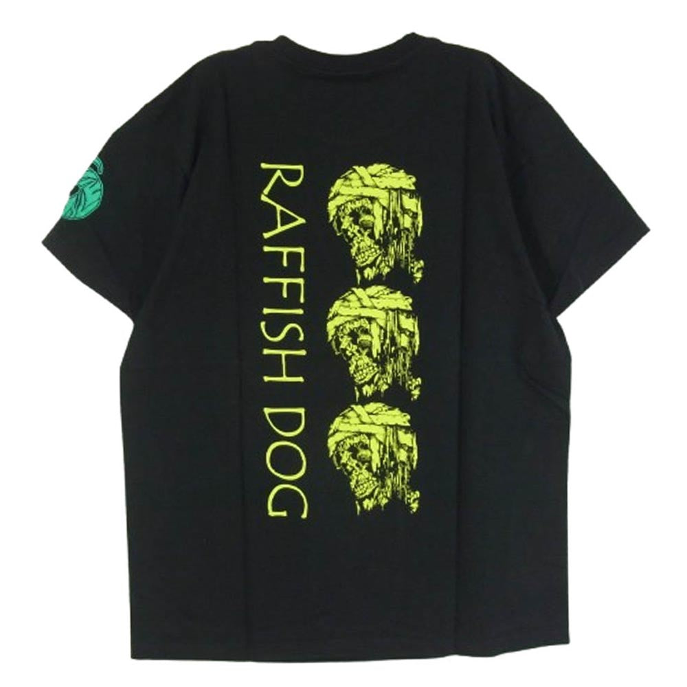 HEX ANTISTYLE ヘックスアンチスタイル フロント プリント ロゴ 半袖 Tシャツ ブラック系 L【極上美品】【中古】