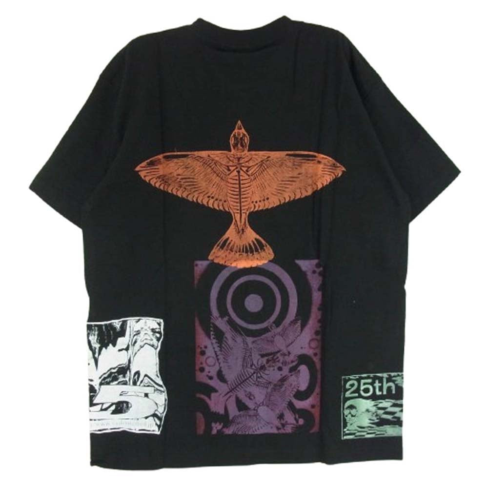 バイオレント グラインド フロント プリント ロゴ 半袖 Tシャツ ブラック系 M【極上美品】【中古】