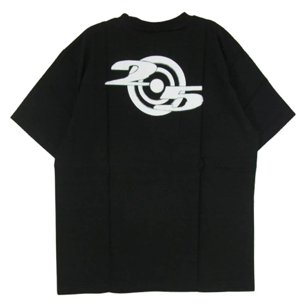 バイオレント グラインド フロント プリント ロゴ 半袖 Tシャツ ブラック系 L【極上美品】【中古】