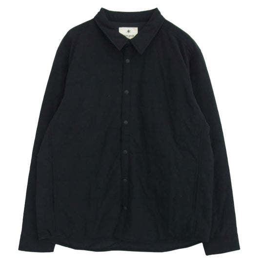 snowpeak スノーピーク SW-23AU003 FLEXIBLE INSULATED SHIRT フレキシブル インシュレイテッド シャツ ブラック系 M【中古】