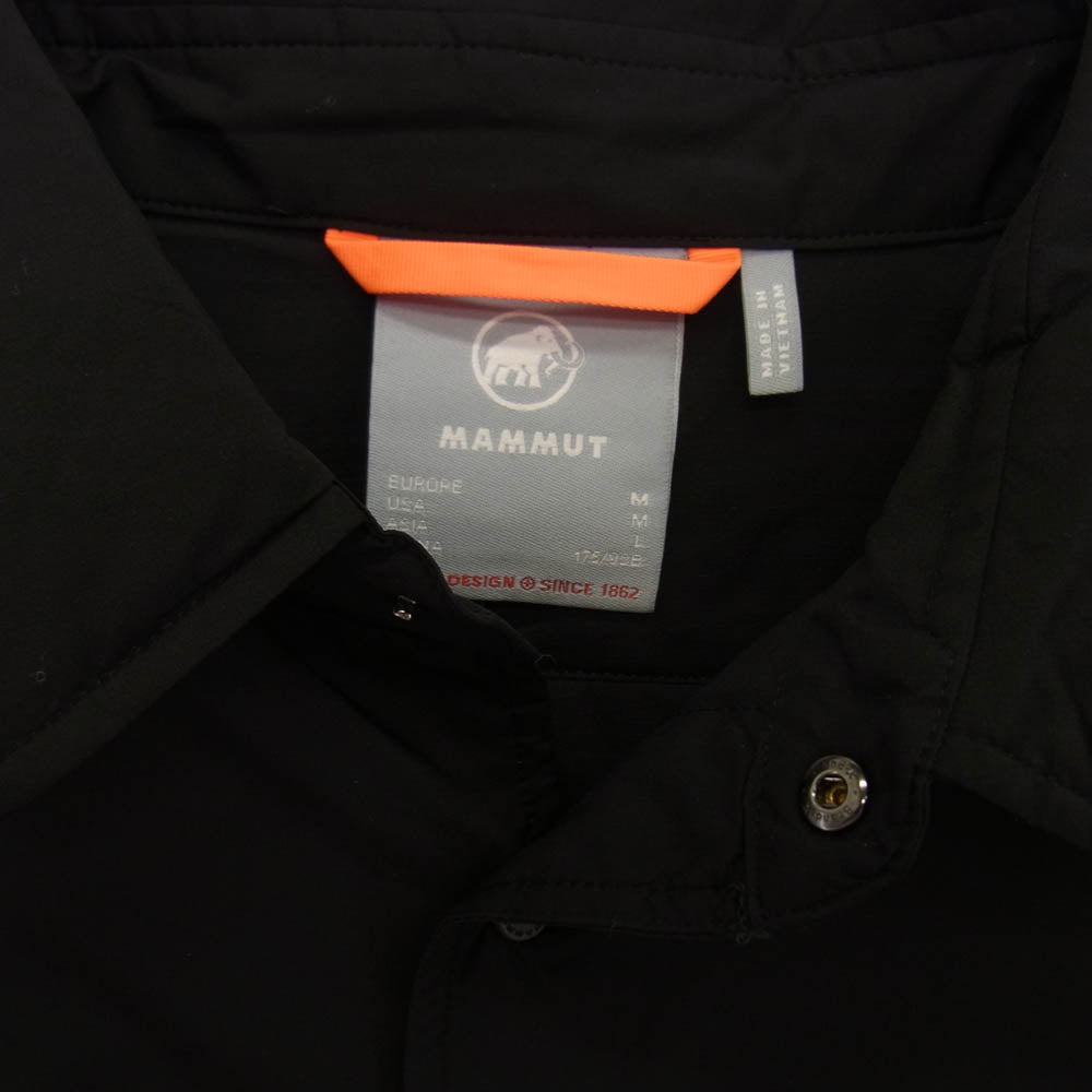 Mammut マムート 1013-02930 Seon IN Shirt AF セオン イン シャツ インサレーション ブラック系 ASIA_L【中古】
