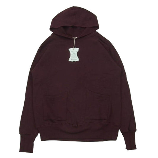WAREHOUSE ウエアハウス 453 SEPARATE POCKET HOODIE セパレート ポケット フーディー プルオーバー ワインレッド系 40【中古】