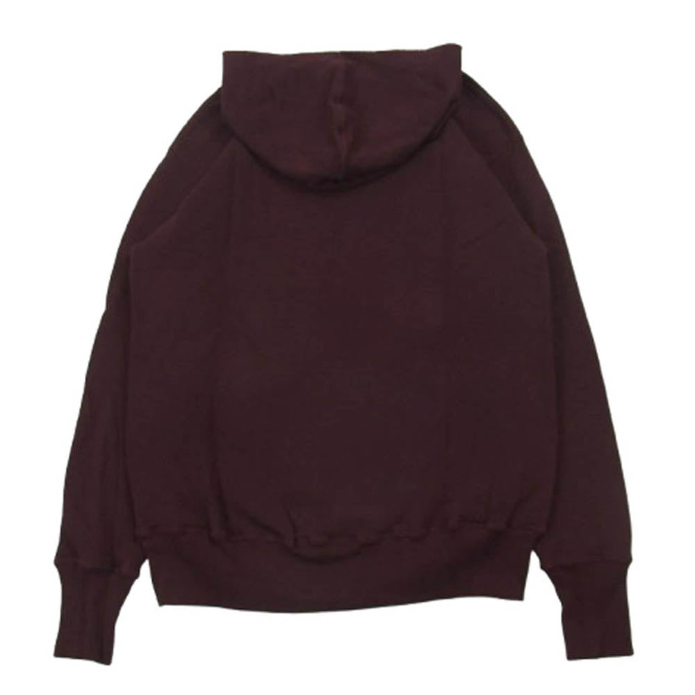 WAREHOUSE ウエアハウス 453 SEPARATE POCKET HOODIE セパレート ポケット フーディー プルオーバー ワインレッド系 40【中古】