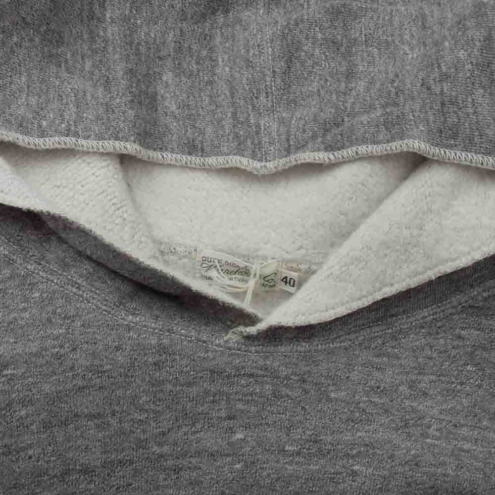 WAREHOUSE ウエアハウス 453 SEPARATE POCKET HOODIE セパレート ポケット フーディー プルオーバー グレー系 40【中古】